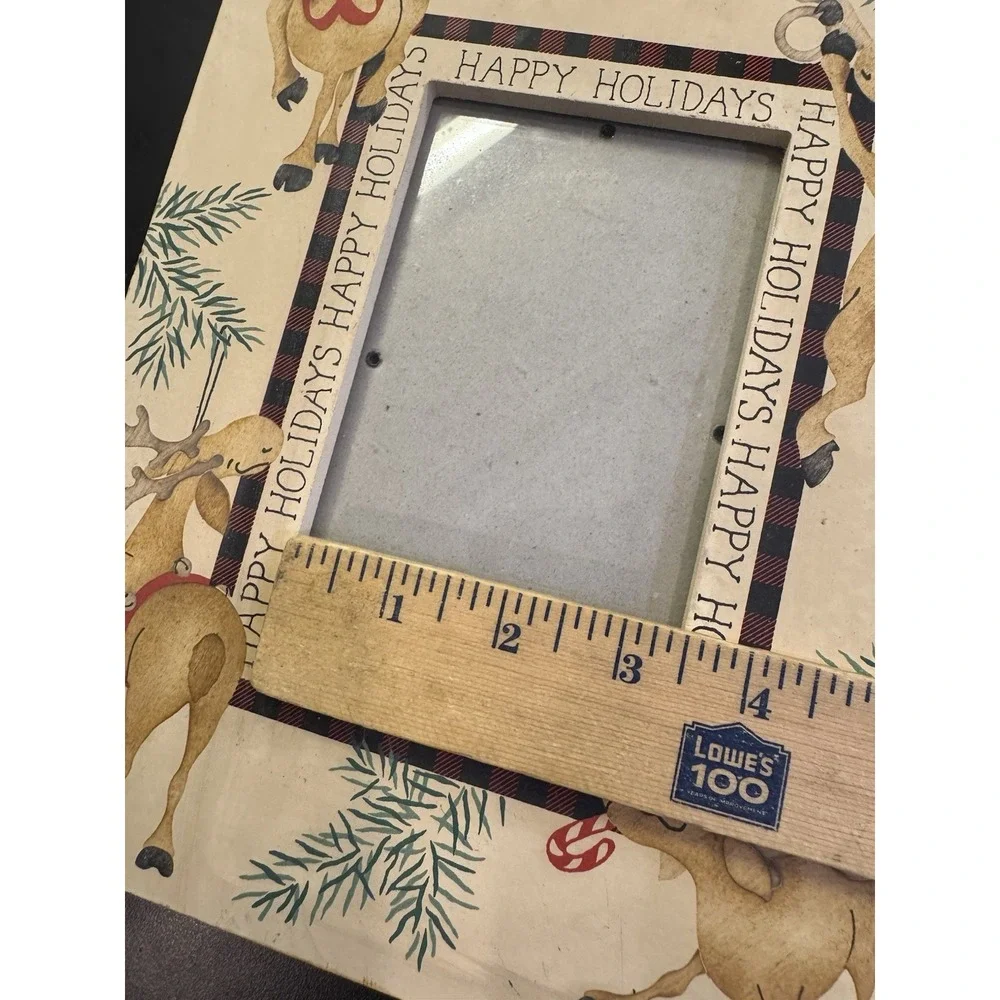 Danielsen‎ Designs Aspen decorative Christmas picture frame 8.5x10.5 For 3.5x5.5